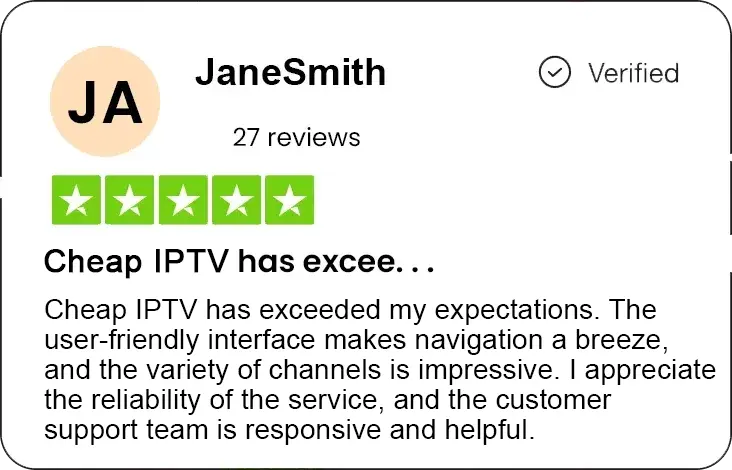 cheap IPTV best subscription IPTV review 5