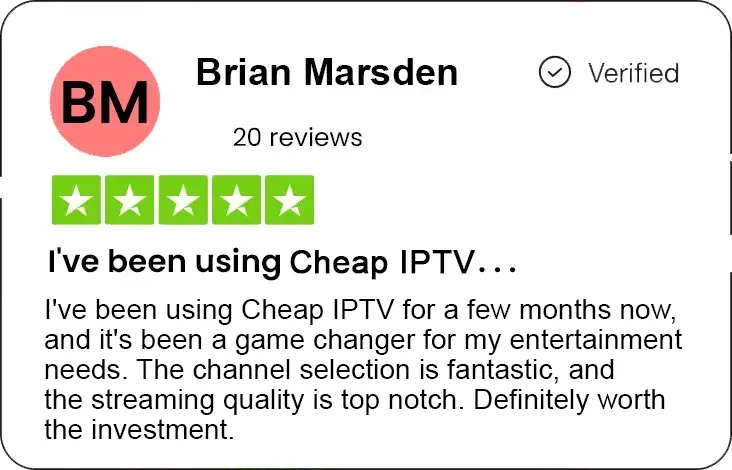 cheap IPTV best subscription IPTV review 6